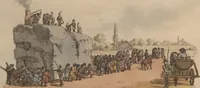 An illustration from (Band 6) (1807)