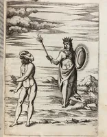 Picture 19 of 81 from Le Imagini De I Dei De Gli Antichi Nelle Qvali Si Contengono gl'Idoli, Riti, ceremonie, & altre cose appartenenti alla Religione de gli Antichi (1571), leaf 129