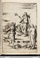 An illustration from Le Imagini De I Dei De Gli Antichi Nelle Qvali Si Contengono gl'Idoli, Riti, ceremonie, & altre cose appartenenti alla Religione de gli Antichi (1571)
