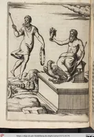 An illustration from Le Imagini De I Dei De Gli Antichi Nelle Qvali Si Contengono gl'Idoli, Riti, ceremonie, & altre cose appartenenti alla Religione de gli Antichi (1571)