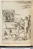 Picture 26 of 81 from Le Imagini De I Dei De Gli Antichi Nelle Qvali Si Contengono gl'Idoli, Riti, ceremonie, & altre cose appartenenti alla Religione de gli Antichi (1571), leaf 186