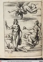 Picture 31 of 81 from Le Imagini De I Dei De Gli Antichi Nelle Qvali Si Contengono gl'Idoli, Riti, ceremonie, & altre cose appartenenti alla Religione de gli Antichi (1571), leaf 212