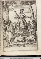 An illustration from Le Imagini De I Dei De Gli Antichi Nelle Qvali Si Contengono gl'Idoli, Riti, ceremonie, & altre cose appartenenti alla Religione de gli Antichi (1571)