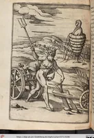 An illustration from Le Imagini De I Dei De Gli Antichi Nelle Qvali Si Contengono gl'Idoli, Riti, ceremonie, & altre cose appartenenti alla Religione de gli Antichi (1571)