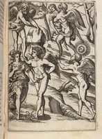 An illustration from Le Imagini De I Dei De Gli Antichi Nelle Qvali Si Contengono gl'Idoli, Riti, ceremonie, & altre cose appartenenti alla Religione de gli Antichi (1571)