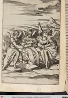 An illustration from Le Imagini De I Dei De Gli Antichi Nelle Qvali Si Contengono gl'Idoli, Riti, ceremonie, & altre cose appartenenti alla Religione de gli Antichi (1571)