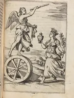 Picture 71 of 81 from Le Imagini De I Dei De Gli Antichi Nelle Qvali Si Contengono gl'Idoli, Riti, ceremonie, & altre cose appartenenti alla Religione de gli Antichi (1571), leaf 497