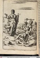 Picture 72 of 81 from Le Imagini De I Dei De Gli Antichi Nelle Qvali Si Contengono gl'Idoli, Riti, ceremonie, & altre cose appartenenti alla Religione de gli Antichi (1571), leaf 500
