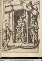 Picture 6 of 81 from Le Imagini De I Dei De Gli Antichi Nelle Qvali Si Contengono gl'Idoli, Riti, ceremonie, & altre cose appartenenti alla Religione de gli Antichi (1571), leaf 67