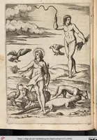 Picture 12 of 81 from Le Imagini De I Dei De Gli Antichi Nelle Qvali Si Contengono gl'Idoli, Riti, ceremonie, & altre cose appartenenti alla Religione de gli Antichi (1571), leaf 92