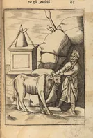 Picture 8 of 108 from Le imagini de i dei degli antichi nelle quali si contengono gl'idoli, i riti, le cerimonie, et altre cose appartenenti alla religione degli antichi ; con la loro espositione ; et in questa ultima impressione non solamente ridotte in forma più commoda, ma arricchite ancora di molte postille, et ... di più di 40 figure in rame … (1603), leaf 105