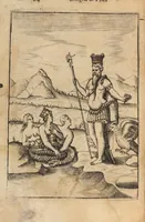 An illustration from Le imagini de i dei degli antichi nelle quali si contengono gl'idoli, i riti, le cerimonie, et altre cose appartenenti alla religione degli antichi ; con la loro espositione ; et in questa ultima impressione non solamente ridotte in forma più commoda, ma arricchite ancora di molte postille, et ... di più di 40 figure in rame … (1603)