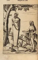 Picture 26 of 108 from Le imagini de i dei degli antichi nelle quali si contengono gl'idoli, i riti, le cerimonie, et altre cose appartenenti alla religione degli antichi ; con la loro espositione ; et in questa ultima impressione non solamente ridotte in forma più commoda, ma arricchite ancora di molte postille, et ... di più di 40 figure in rame … (1603), leaf 200