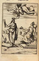 An illustration from Le imagini de i dei degli antichi nelle quali si contengono gl'idoli, i riti, le cerimonie, et altre cose appartenenti alla religione degli antichi ; con la loro espositione ; et in questa ultima impressione non solamente ridotte in forma più commoda, ma arricchite ancora di molte postille, et ... di più di 40 figure in rame … (1603)