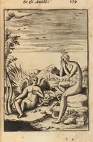 An illustration from Le imagini de i dei degli antichi nelle quali si contengono gl'idoli, i riti, le cerimonie, et altre cose appartenenti alla religione degli antichi ; con la loro espositione ; et in questa ultima impressione non solamente ridotte in forma più commoda, ma arricchite ancora di molte postille, et ... di più di 40 figure in rame … (1603)