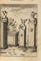 Picture 59 of 108 from Le imagini de i dei degli antichi nelle quali si contengono gl'idoli, i riti, le cerimonie, et altre cose appartenenti alla religione degli antichi ; con la loro espositione ; et in questa ultima impressione non solamente ridotte in forma più commoda, ma arricchite ancora di molte postille, et ... di più di 40 figure in rame … (1603), leaf 343