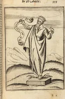 Picture 73 of 108 from Le imagini de i dei degli antichi nelle quali si contengono gl'idoli, i riti, le cerimonie, et altre cose appartenenti alla religione degli antichi ; con la loro espositione ; et in questa ultima impressione non solamente ridotte in forma più commoda, ma arricchite ancora di molte postille, et ... di più di 40 figure in rame … (1603), leaf 399