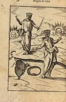 Picture 2 of 108 from Le imagini de i dei degli antichi nelle quali si contengono gl'idoli, i riti, le cerimonie, et altre cose appartenenti alla religione degli antichi ; con la loro espositione ; et in questa ultima impressione non solamente ridotte in forma più commoda, ma arricchite ancora di molte postille, et ... di più di 40 figure in rame … (1603), leaf 80