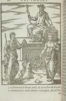 Picture 12 of 65 from Les images des dievx: contenant levrs pourtraits, coustumes & ceremonies de la religion des payens (1624), leaf 118