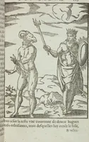An illustration from Les images des dievx: contenant levrs pourtraits, coustumes & ceremonies de la religion des payens (1624)