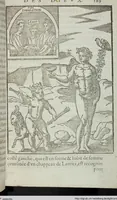 Picture 17 of 65 from Les images des dievx: contenant levrs pourtraits, coustumes & ceremonies de la religion des payens (1624), leaf 209