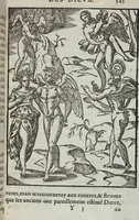 Picture 28 of 65 from Les images des dievx: contenant levrs pourtraits, coustumes & ceremonies de la religion des payens (1624), leaf 365