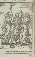 Picture 32 of 65 from Les images des dievx: contenant levrs pourtraits, coustumes & ceremonies de la religion des payens (1624), leaf 392