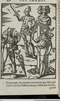 An illustration from Les images des dievx: contenant levrs pourtraits, coustumes & ceremonies de la religion des payens (1624)
