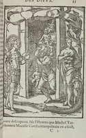 Picture 2 of 65 from Les images des dievx: contenant levrs pourtraits, coustumes & ceremonies de la religion des payens (1624), leaf 55