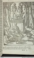 Picture 55 of 65 from Les images des dievx: contenant levrs pourtraits, coustumes & ceremonies de la religion des payens (1624), leaf 581