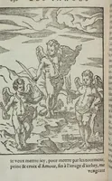 An illustration from Les images des dievx: contenant levrs pourtraits, coustumes & ceremonies de la religion des payens (1624)
