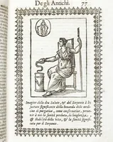 Picture 23 of 189 from Seconda Novissima Editione Delle Imagini De Gli Dei Delli Antichi Di Vicenzo Cartari Reggiano (1626), leaf 119