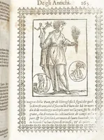 An illustration from Seconda Novissima Editione Delle Imagini De Gli Dei Delli Antichi Di Vicenzo Cartari Reggiano (1626)