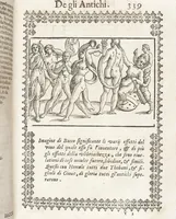 An illustration from Seconda Novissima Editione Delle Imagini De Gli Dei Delli Antichi Di Vicenzo Cartari Reggiano (1626)