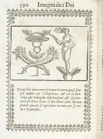 Picture 88 of 189 from Seconda Novissima Editione Delle Imagini De Gli Dei Delli Antichi Di Vicenzo Cartari Reggiano (1626), leaf 432