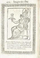 Picture 92 of 189 from Seconda Novissima Editione Delle Imagini De Gli Dei Delli Antichi Di Vicenzo Cartari Reggiano (1626), leaf 444