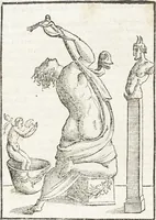 An illustration from Seconda Novissima Editione Delle Imagini De Gli Dei Delli Antichi Di Vicenzo Cartari Reggiano (1626)
