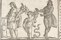 An illustration from Seconda Novissima Editione Delle Imagini De Gli Dei Delli Antichi Di Vicenzo Cartari Reggiano (1626)