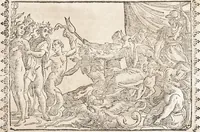 An illustration from Seconda Novissima Editione Delle Imagini De Gli Dei Delli Antichi Di Vicenzo Cartari Reggiano (1626)