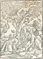 An illustration from Seconda Novissima Editione Delle Imagini De Gli Dei Delli Antichi Di Vicenzo Cartari Reggiano (1626)