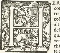 An illustration from Seconda Novissima Editione Delle Imagini De Gli Dei Delli Antichi Di Vicenzo Cartari Reggiano (1626)