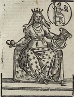 Picture 42 of 204 from Imagini Delli Dei De Gl'Antichi Di Vincenzo Cartari Reggiano: Ridotte da capo à piedi alle loro reali, & non più per l'adietro osseruate simiglianze. Cauate da' Marmi, Bronzi, Medaglie, Gioie, & altre memorie antiche; con esquisito studio, & particolare diligenza Da Lorenzo Pignoria Padoano. Aggionteui le Annotationi del medesimo sopra tutta l'opera ... Con le Allegorie sopra le Imagini di Cesare Malfatti Padoano, migliorate, & accresciute nouamente. Et vn Catalogo di cento più famosi dei della Gentilità. Con l'aggiunta d'vn'altro Catalogo de gl'Autori Antichi, & Moderni ... (1674), leaf 104
