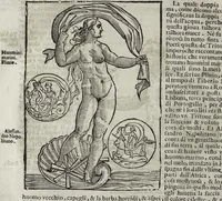 Picture 56 of 204 from Imagini Delli Dei De Gl'Antichi Di Vincenzo Cartari Reggiano: Ridotte da capo à piedi alle loro reali, & non più per l'adietro osseruate simiglianze. Cauate da' Marmi, Bronzi, Medaglie, Gioie, & altre memorie antiche; con esquisito studio, & particolare diligenza Da Lorenzo Pignoria Padoano. Aggionteui le Annotationi del medesimo sopra tutta l'opera ... Con le Allegorie sopra le Imagini di Cesare Malfatti Padoano, migliorate, & accresciute nouamente. Et vn Catalogo di cento più famosi dei della Gentilità. Con l'aggiunta d'vn'altro Catalogo de gl'Autori Antichi, & Moderni ... (1674), leaf 150