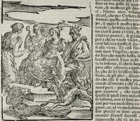 Picture 66 of 204 from Imagini Delli Dei De Gl'Antichi Di Vincenzo Cartari Reggiano: Ridotte da capo à piedi alle loro reali, & non più per l'adietro osseruate simiglianze. Cauate da' Marmi, Bronzi, Medaglie, Gioie, & altre memorie antiche; con esquisito studio, & particolare diligenza Da Lorenzo Pignoria Padoano. Aggionteui le Annotationi del medesimo sopra tutta l'opera ... Con le Allegorie sopra le Imagini di Cesare Malfatti Padoano, migliorate, & accresciute nouamente. Et vn Catalogo di cento più famosi dei della Gentilità. Con l'aggiunta d'vn'altro Catalogo de gl'Autori Antichi, & Moderni ... (1674), leaf 168