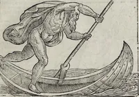 Picture 72 of 204 from Imagini Delli Dei De Gl'Antichi Di Vincenzo Cartari Reggiano: Ridotte da capo à piedi alle loro reali, & non più per l'adietro osseruate simiglianze. Cauate da' Marmi, Bronzi, Medaglie, Gioie, & altre memorie antiche; con esquisito studio, & particolare diligenza Da Lorenzo Pignoria Padoano. Aggionteui le Annotationi del medesimo sopra tutta l'opera ... Con le Allegorie sopra le Imagini di Cesare Malfatti Padoano, migliorate, & accresciute nouamente. Et vn Catalogo di cento più famosi dei della Gentilità. Con l'aggiunta d'vn'altro Catalogo de gl'Autori Antichi, & Moderni ... (1674), leaf 181