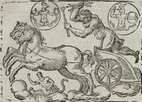 Picture 89 of 204 from Imagini Delli Dei De Gl'Antichi Di Vincenzo Cartari Reggiano: Ridotte da capo à piedi alle loro reali, & non più per l'adietro osseruate simiglianze. Cauate da' Marmi, Bronzi, Medaglie, Gioie, & altre memorie antiche; con esquisito studio, & particolare diligenza Da Lorenzo Pignoria Padoano. Aggionteui le Annotationi del medesimo sopra tutta l'opera ... Con le Allegorie sopra le Imagini di Cesare Malfatti Padoano, migliorate, & accresciute nouamente. Et vn Catalogo di cento più famosi dei della Gentilità. Con l'aggiunta d'vn'altro Catalogo de gl'Autori Antichi, & Moderni ... (1674), leaf 217