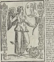 Picture 95 of 204 from Imagini Delli Dei De Gl'Antichi Di Vincenzo Cartari Reggiano: Ridotte da capo à piedi alle loro reali, & non più per l'adietro osseruate simiglianze. Cauate da' Marmi, Bronzi, Medaglie, Gioie, & altre memorie antiche; con esquisito studio, & particolare diligenza Da Lorenzo Pignoria Padoano. Aggionteui le Annotationi del medesimo sopra tutta l'opera ... Con le Allegorie sopra le Imagini di Cesare Malfatti Padoano, migliorate, & accresciute nouamente. Et vn Catalogo di cento più famosi dei della Gentilità. Con l'aggiunta d'vn'altro Catalogo de gl'Autori Antichi, & Moderni ... (1674), leaf 227