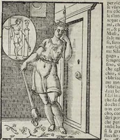 Picture 98 of 204 from Imagini Delli Dei De Gl'Antichi Di Vincenzo Cartari Reggiano: Ridotte da capo à piedi alle loro reali, & non più per l'adietro osseruate simiglianze. Cauate da' Marmi, Bronzi, Medaglie, Gioie, & altre memorie antiche; con esquisito studio, & particolare diligenza Da Lorenzo Pignoria Padoano. Aggionteui le Annotationi del medesimo sopra tutta l'opera ... Con le Allegorie sopra le Imagini di Cesare Malfatti Padoano, migliorate, & accresciute nouamente. Et vn Catalogo di cento più famosi dei della Gentilità. Con l'aggiunta d'vn'altro Catalogo de gl'Autori Antichi, & Moderni ... (1674), leaf 232