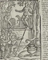 Picture 104 of 204 from Imagini Delli Dei De Gl'Antichi Di Vincenzo Cartari Reggiano: Ridotte da capo à piedi alle loro reali, & non più per l'adietro osseruate simiglianze. Cauate da' Marmi, Bronzi, Medaglie, Gioie, & altre memorie antiche; con esquisito studio, & particolare diligenza Da Lorenzo Pignoria Padoano. Aggionteui le Annotationi del medesimo sopra tutta l'opera ... Con le Allegorie sopra le Imagini di Cesare Malfatti Padoano, migliorate, & accresciute nouamente. Et vn Catalogo di cento più famosi dei della Gentilità. Con l'aggiunta d'vn'altro Catalogo de gl'Autori Antichi, & Moderni ... (1674), leaf 245