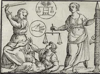 An illustration from Imagini Delli Dei De Gl'Antichi Di Vincenzo Cartari Reggiano: Ridotte da capo à piedi alle loro reali, & non più per l'adietro osseruate simiglianze. Cauate da' Marmi, Bronzi, Medaglie, Gioie, & altre memorie antiche; con esquisito studio, & particolare diligenza Da Lorenzo Pignoria Padoano. Aggionteui le Annotationi del medesimo sopra tutta l'opera ... Con le Allegorie sopra le Imagini di Cesare Malfatti Padoano, migliorate, & accresciute nouamente. Et vn Catalogo di cento più famosi dei della Gentilità. Con l'aggiunta d'vn'altro Catalogo de gl'Autori Antichi, & Moderni ... (1674)